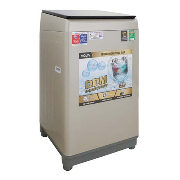 Máy giặt Aqua AQW-D90CT 9kg Inverter - Ảnh 4
