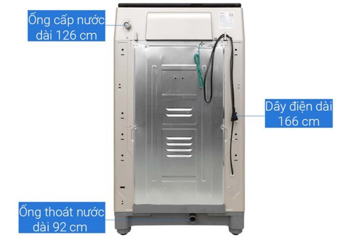 Máy giặt Aqua AQW-D90CT 9kg Inverter - Ảnh 9