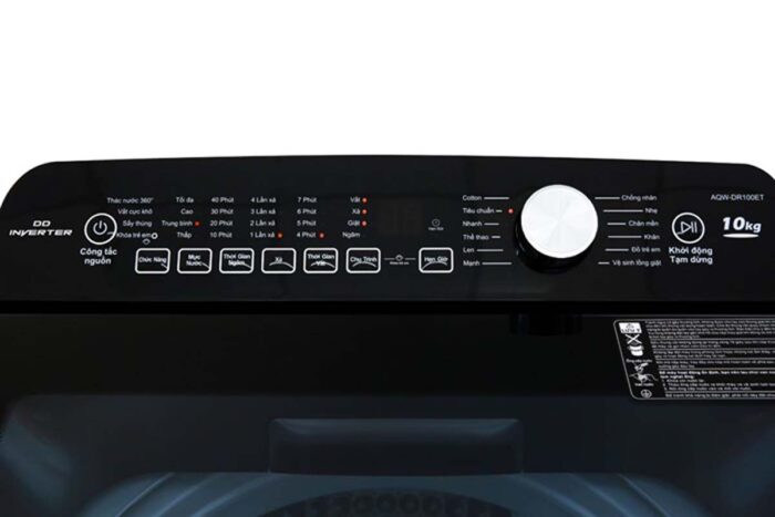 Máy giặt Aqua AQW-DR100ET Inverter 10kg - Ảnh 6