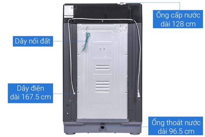 Máy giặt Aqua AQW-FW120GT.BK 12kg - Ảnh 11