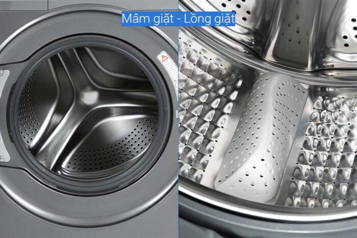 Máy giặt Aqua AQD-A1002G.S 10 Kg Inverter - Ảnh 8