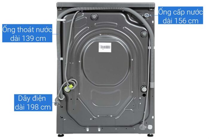 Máy giặt Aqua AQD-A1002G.S 10 Kg Inverter - Ảnh 10