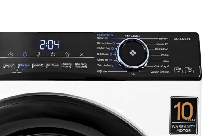 Máy giặt Aqua AQD-A800F 8 Kg Inverter - Ảnh 7
