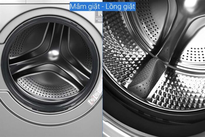 Máy giặt Aqua AQD-D1050F.S 10.5 Kg Inverter - Ảnh 8