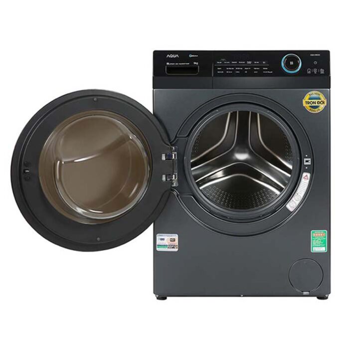Máy giặt Aqua AQD-D902G.BK 9 Kg Inverter - Ảnh 4