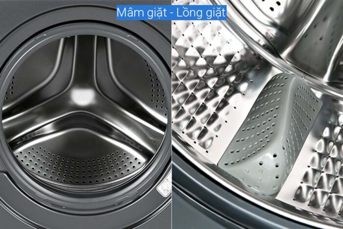 Máy giặt Aqua AQD-D902G.BK 9 Kg Inverter - Ảnh 8