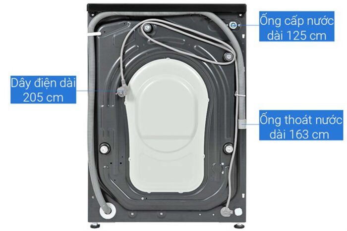 Máy giặt Aqua AQD-D902G.BK 9 Kg Inverter - Ảnh 10