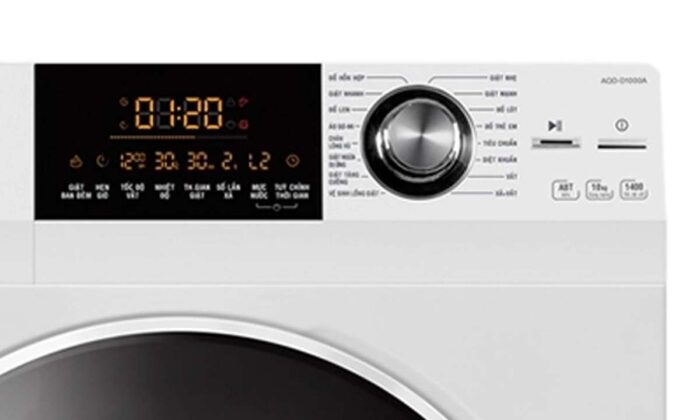 Máy giặt Aqua AQD-D1000A Inverter 10kg - Ảnh 2