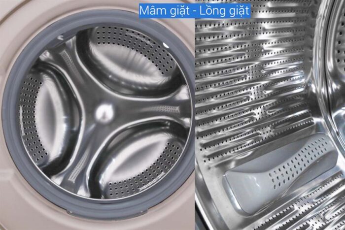 Máy giặt sấy Aqua AQD-D1000HT 10 Kg Inverter - Ảnh 6