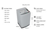 Máy giặt Aqua AQW-S72CT 7.2kg - Ảnh 2