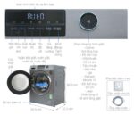 Máy giặt Aqua AQD-A1002G.S 10 Kg Inverter - Ảnh 3