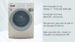 Máy giặt Aqua AQD-D1050E 10.5 Kg Inverter - Ảnh 2