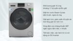 Máy giặt Aqua AQD-D1050F.S 10.5 Kg Inverter - Ảnh 2