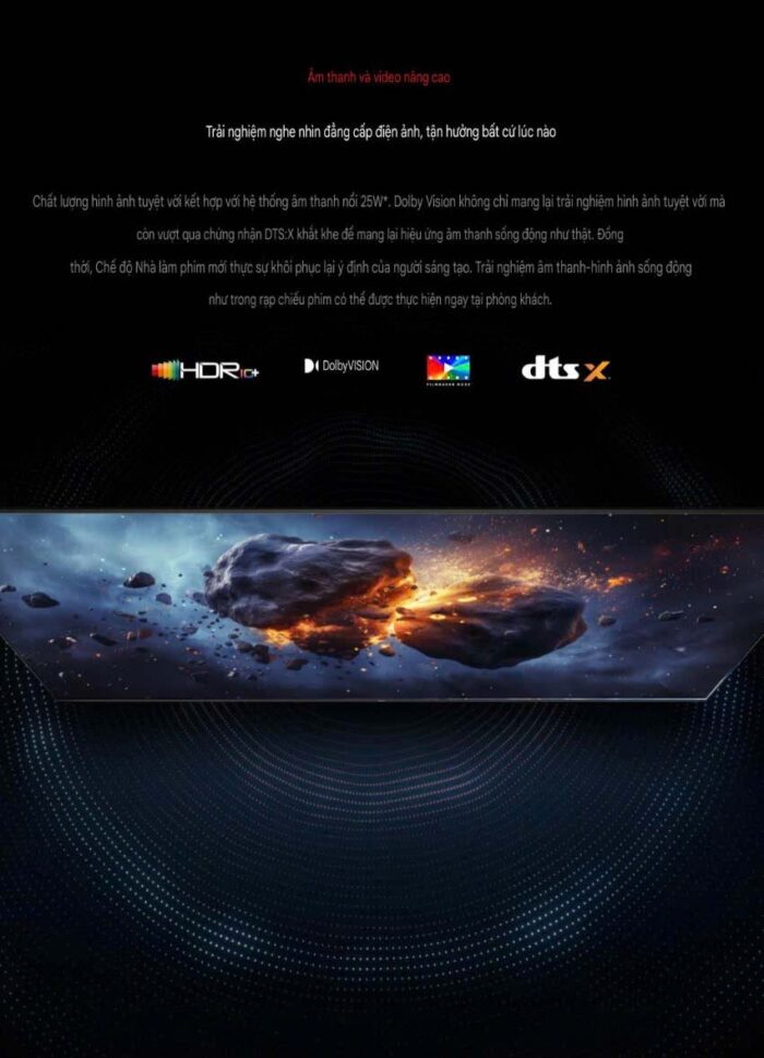 Tivi XIAOMI Redmi X65 65 inch 2025 - Ảnh 10