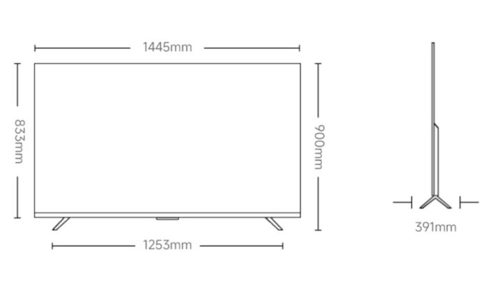 Tivi XIAOMI A Pro 65 2026 65 inch - Ảnh 3
