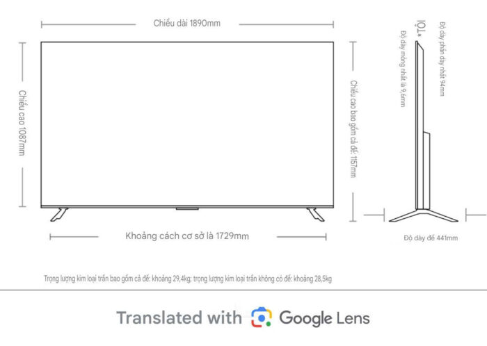 Tivi XIAOMI Redmi X85 85 inch 2025 - Ảnh 2