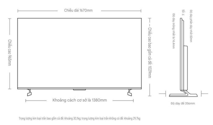 Tivi XIAOMI S Pro 75 inch 2025 - Ảnh 2