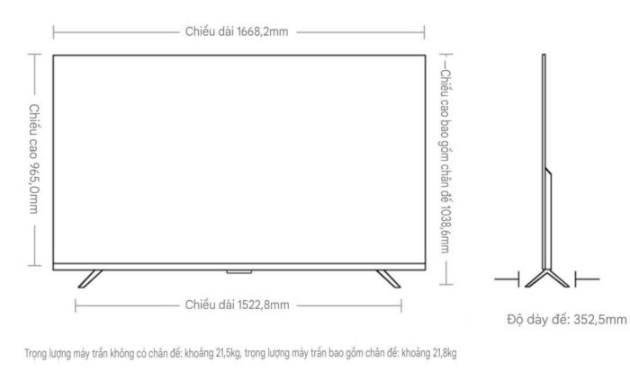 Tivi XIAOMI Redmi A75 2025 75 inch - Ảnh 3