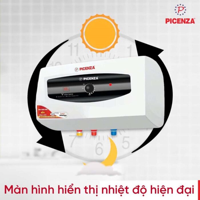 Bình nóng lạnh PICENZA N30EZ 30L ngang - Ảnh 6