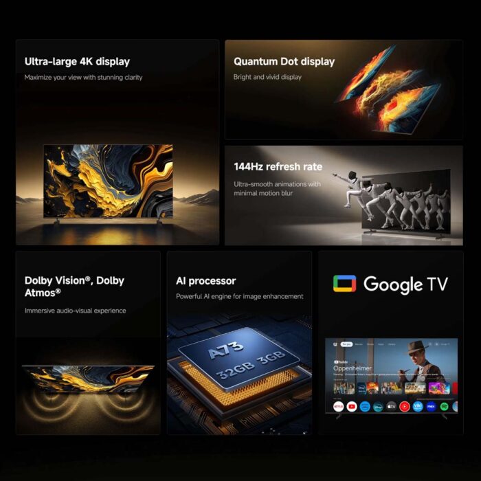 Tivi XIAOMI MAX 85 inch 2025 - Ảnh 2