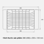 Rổ inox KLUGER KB-601S - Ảnh 2