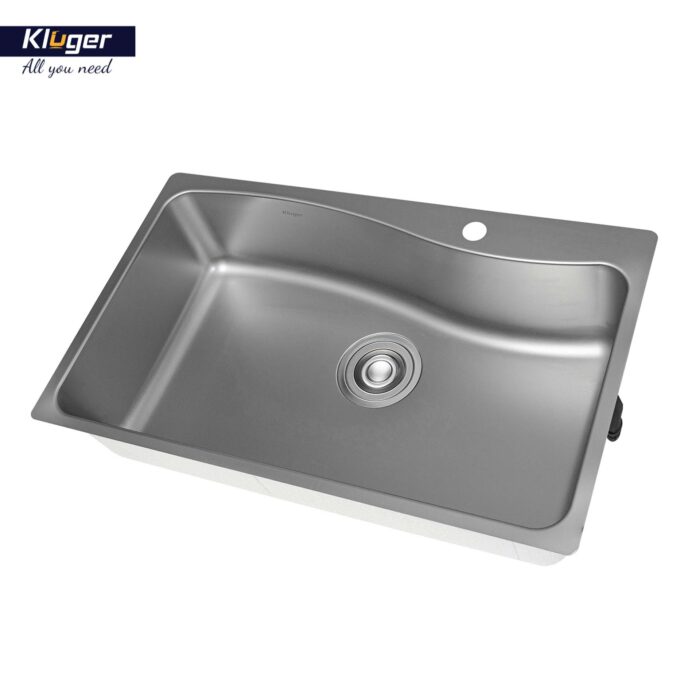 Chậu rửa bát inox KLUGER KF8131FS dòng K300 - Ảnh 10
