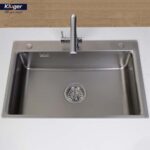 Chậu rửa bát inox KLUGER KF8121B dòng K200 - Ảnh 9