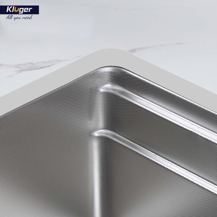 Chậu rửa bát inox KLUGER KG7044FS Basic dòng K600 - Ảnh 7