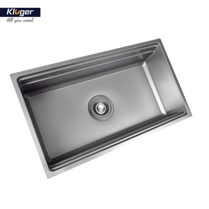 Chậu rửa bát inox KLUGER KG8644FS Basic dòng K600 - Ảnh 4