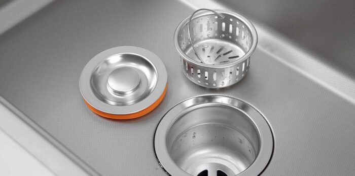 Chậu rửa bát inox KLUGER KG8644FS Basic dòng K600 - Ảnh 7