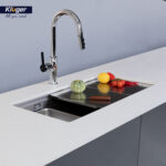 Chậu rửa bát inox KLUGER KG8644FS Plus dòng K600 - Ảnh 4
