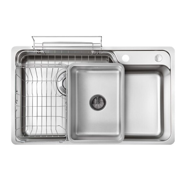 Chậu rửa bát KLUGER KH8048FS Plus dòng HARU