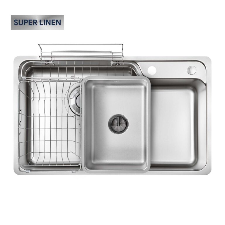 Chậu rửa bát KLUGER KH8048SL Plus dòng HARU