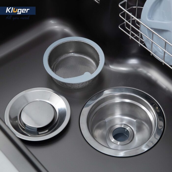 Chậu rửa bát inox KLUGER KT8050FB Plus dòng TAKI - Ảnh 14