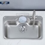 Chậu rửa bát inox KLUGER KT8050FS Basic dòng TAKI - Ảnh 4