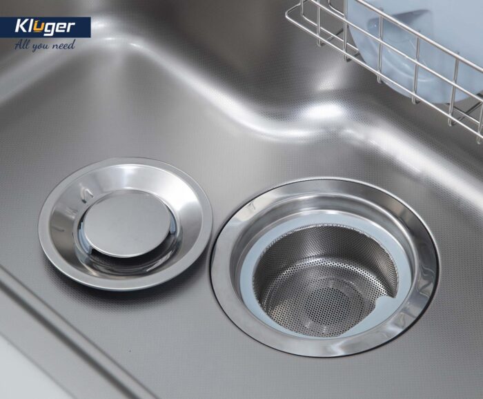 Chậu rửa bát inox KLUGER KT8050FS Basic dòng TAKI - Ảnh 9