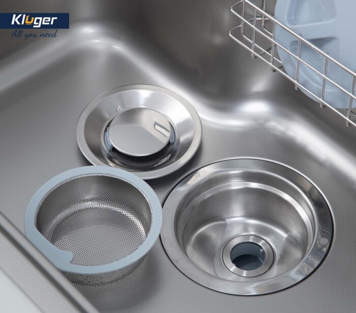 Chậu rửa bát inox KLUGER KT8050FS Basic dòng TAKI - Ảnh 10