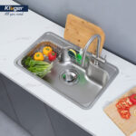 Chậu rửa bát inox KLUGER KT8050SL Plus dòng TAKI - Ảnh 3
