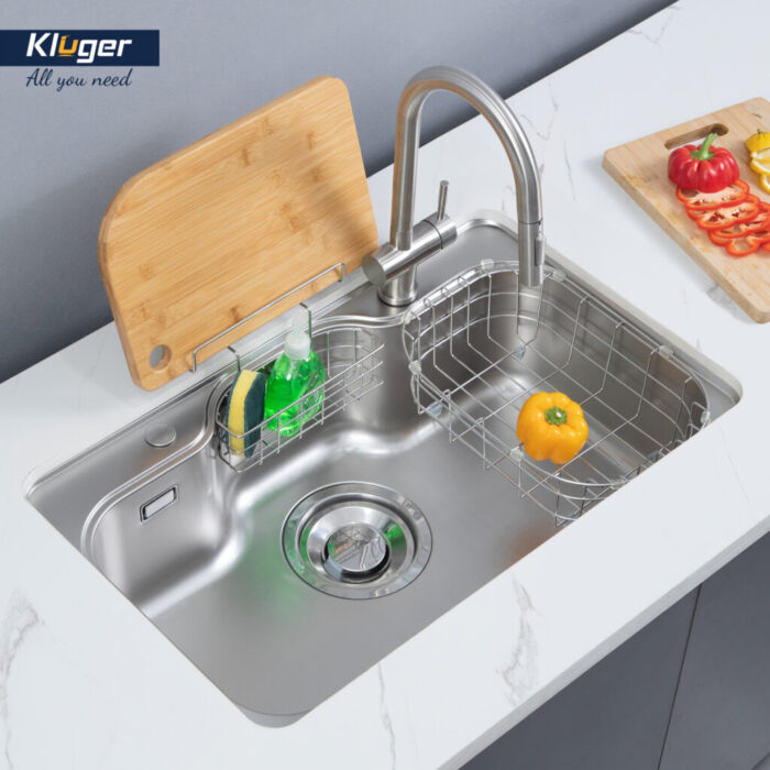 Chậu rửa bát inox KLUGER KT8050SL Plus dòng TAKI - Ảnh 15