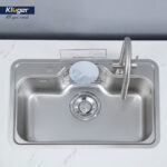Chậu rửa bát inox KLUGER KT8050SL Plus dòng TAKI - Ảnh 8