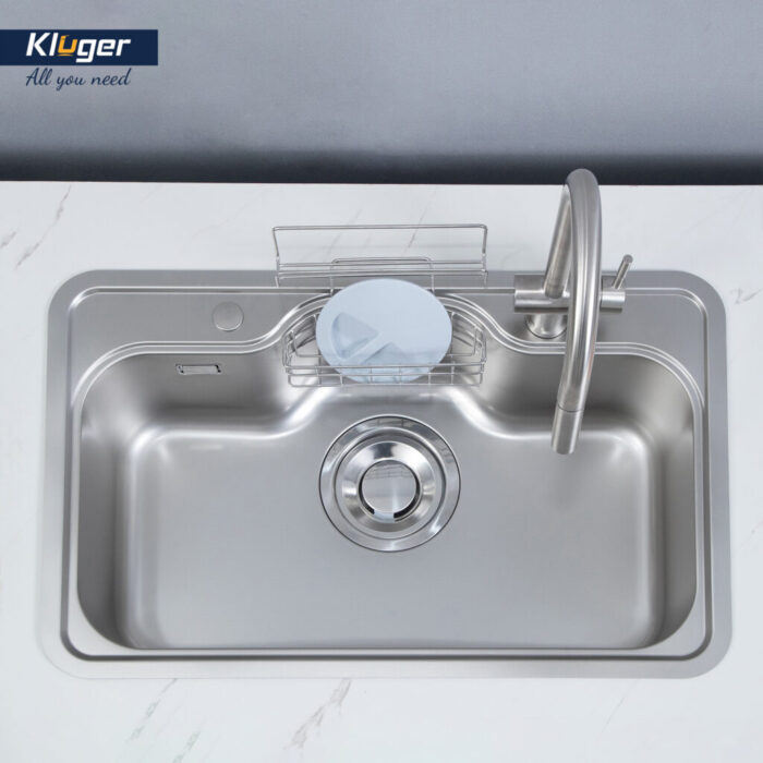 Chậu rửa bát inox KLUGER KT8050SL Plus dòng TAKI - Ảnh 8