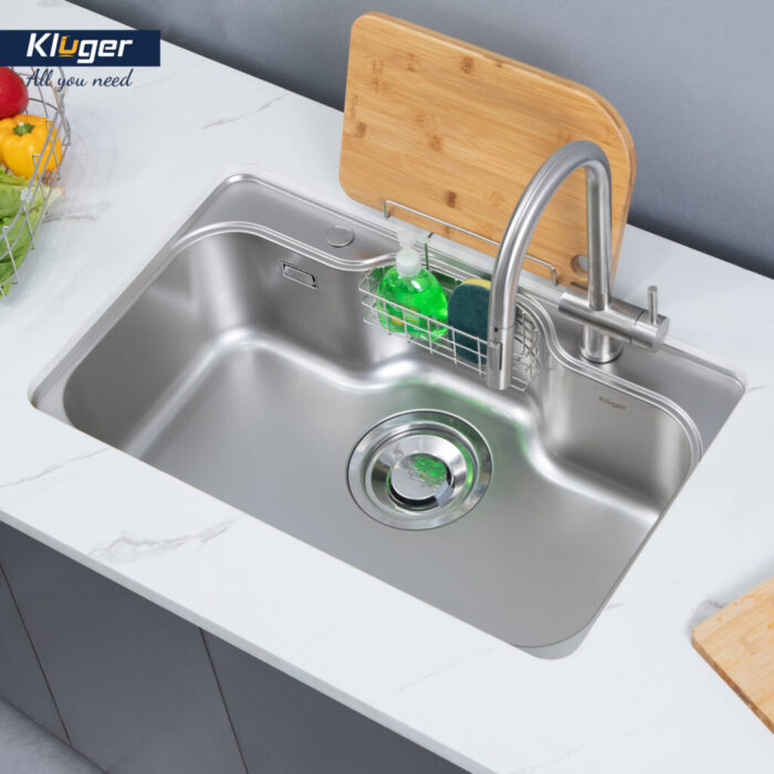 Chậu rửa bát inox KLUGER KT8050SL Plus dòng TAKI - Ảnh 10