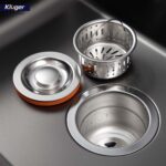 Chậu rửa bát inox KLUGER KU8121B dòng K200 - Ảnh 10