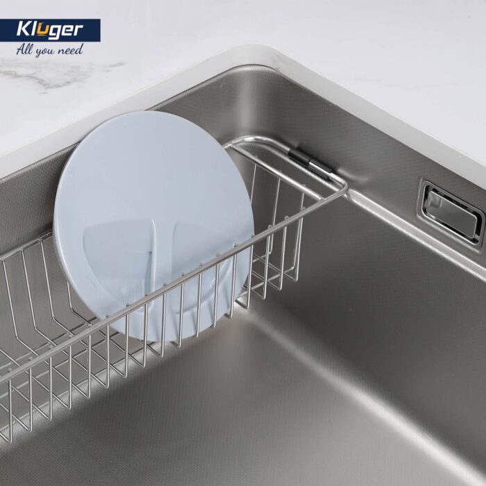 Chậu rửa bát inox KLUGER KU8844FS Basic dòng MOD - Ảnh 4