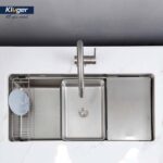 Chậu rửa bát inox KLUGER KU8844FS Plus dòng MOD - Ảnh 6