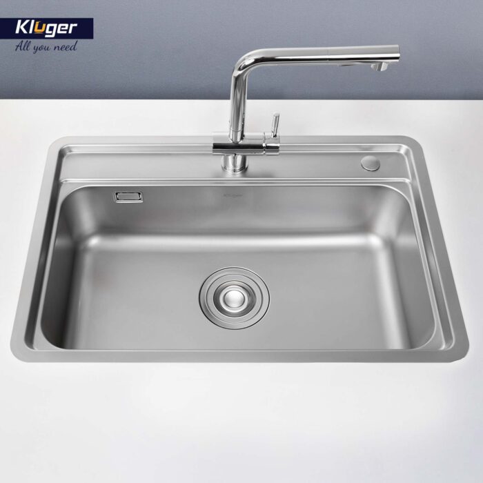 Chậu rửa bát inox KLUGER KW8101FS dòng K100 - Ảnh 8