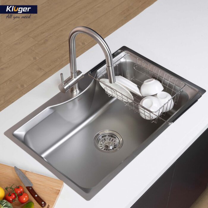 Chậu rửa bát inox KLUGER KW8191FS dòng K900 - Ảnh 4