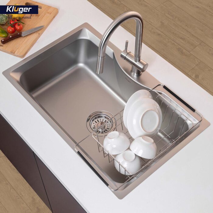 Chậu rửa bát inox KLUGER KW8191FS dòng K900 - Ảnh 11