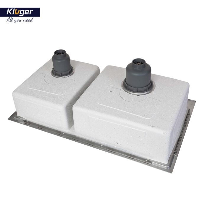 Chậu rửa bát inox KLUGER KW8211S dòng K2 100 - Ảnh 10