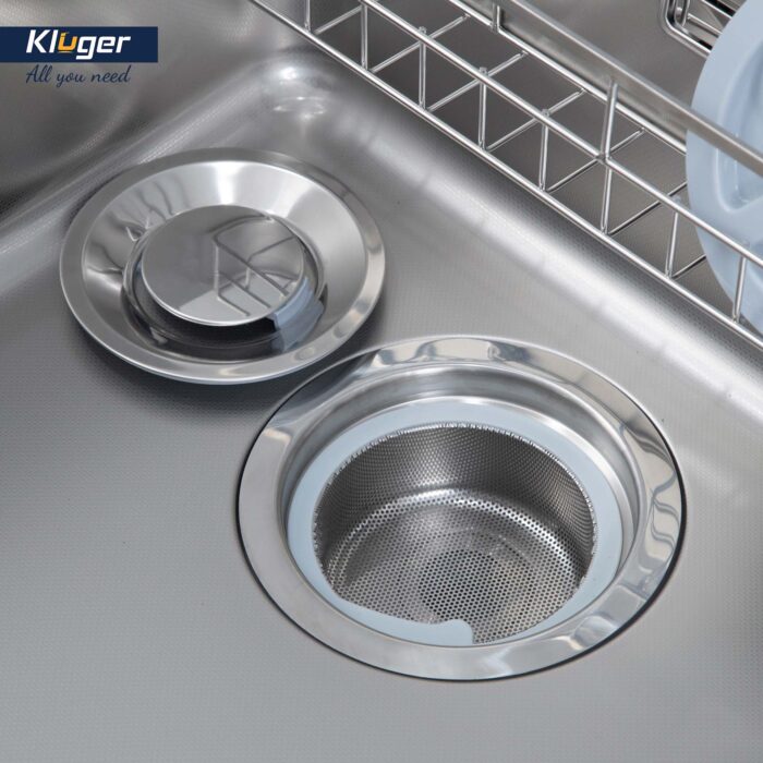 Chậu rửa bát inox KLUGER KH8048FS Plus dòng HARU - Ảnh 10